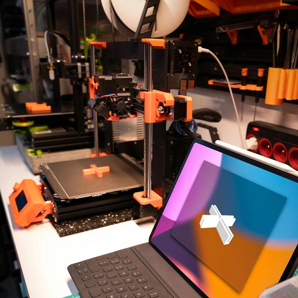 3D-print werkplek